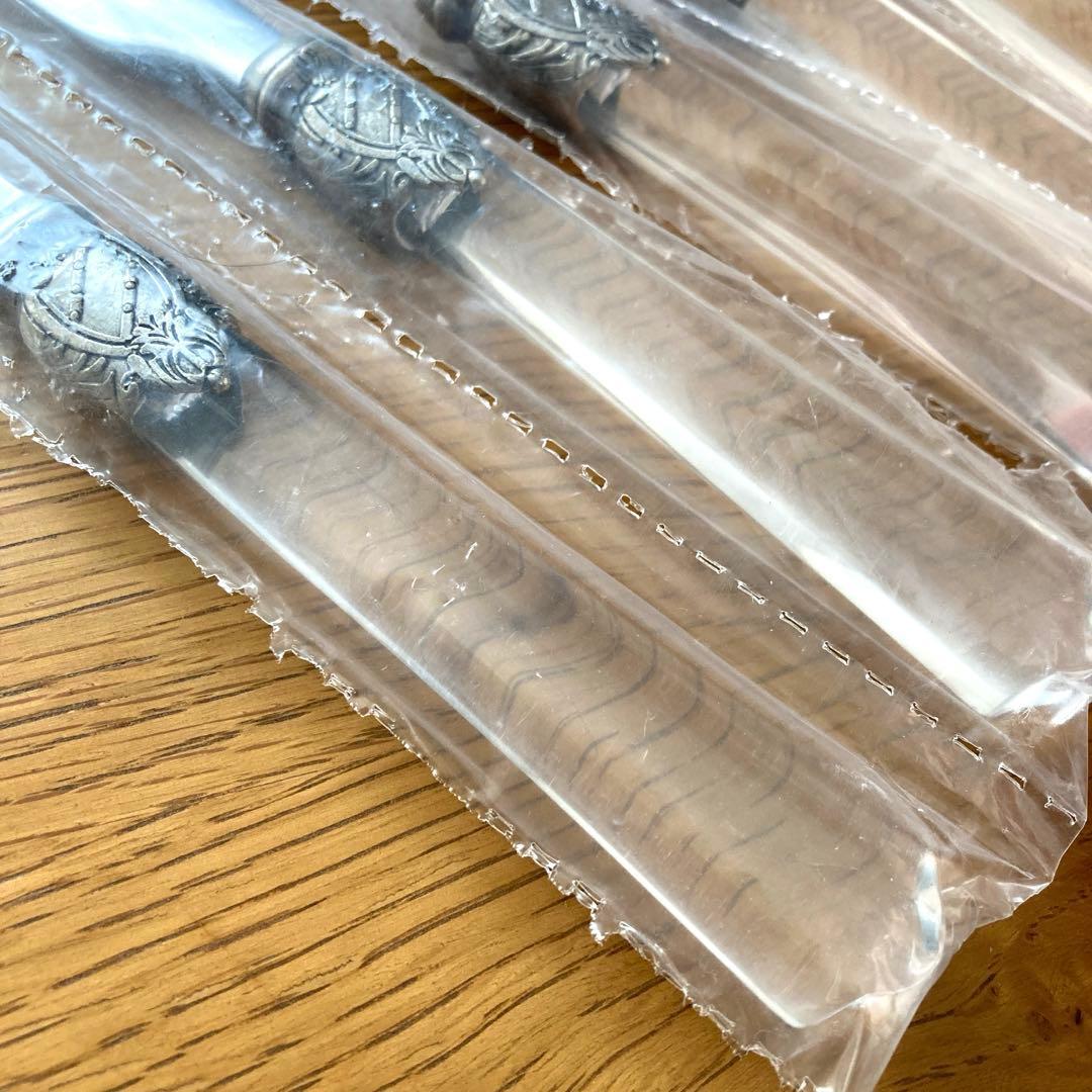 イタリア製カトラリー クリアカラー サラグレース フォークスプーンナイフセット