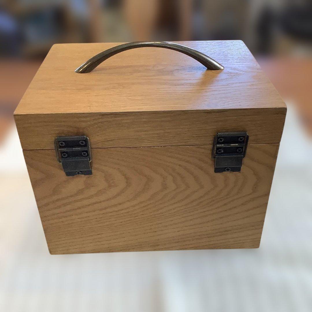 カントリー家具　木製　多目的　救急箱　アクセサリーボックス