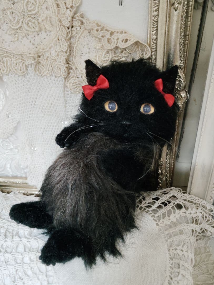 ぶーにゃんちゃん❤オーダー❤愛猫ちゃん❤お腹ぽっこり♡アートドール♡