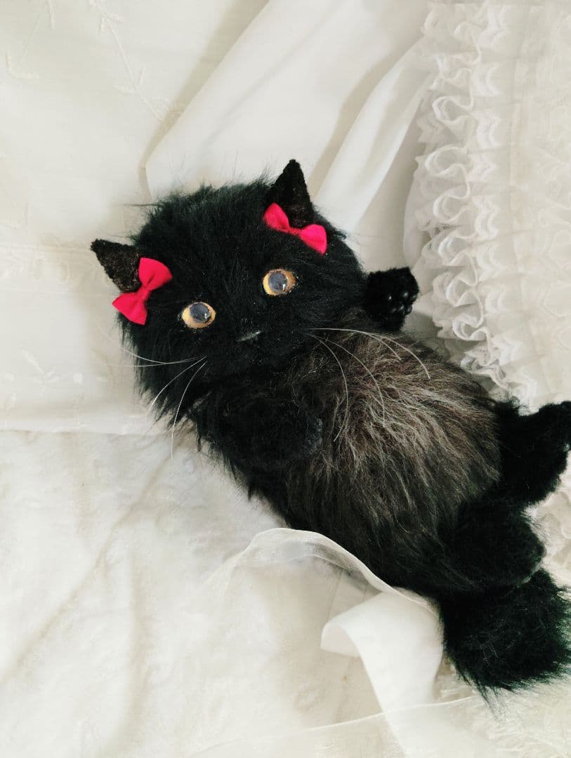 ぶーにゃんちゃん❤オーダー❤愛猫ちゃん❤お腹ぽっこり♡アートドール♡
