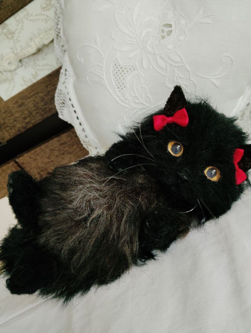 ぶーにゃんちゃん❤オーダー❤愛猫ちゃん❤お腹ぽっこり♡アートドール♡