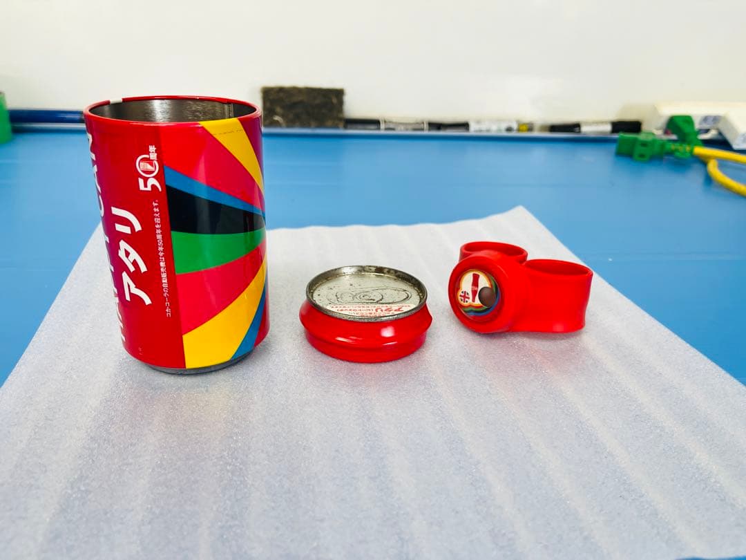 全国配送無料‼️☆コカ•コーラ ハッピー缶 アタリ 中身入り 50周年