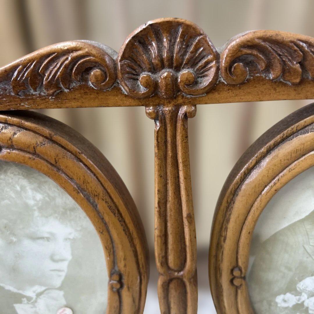 アンティーク　木製フレーム