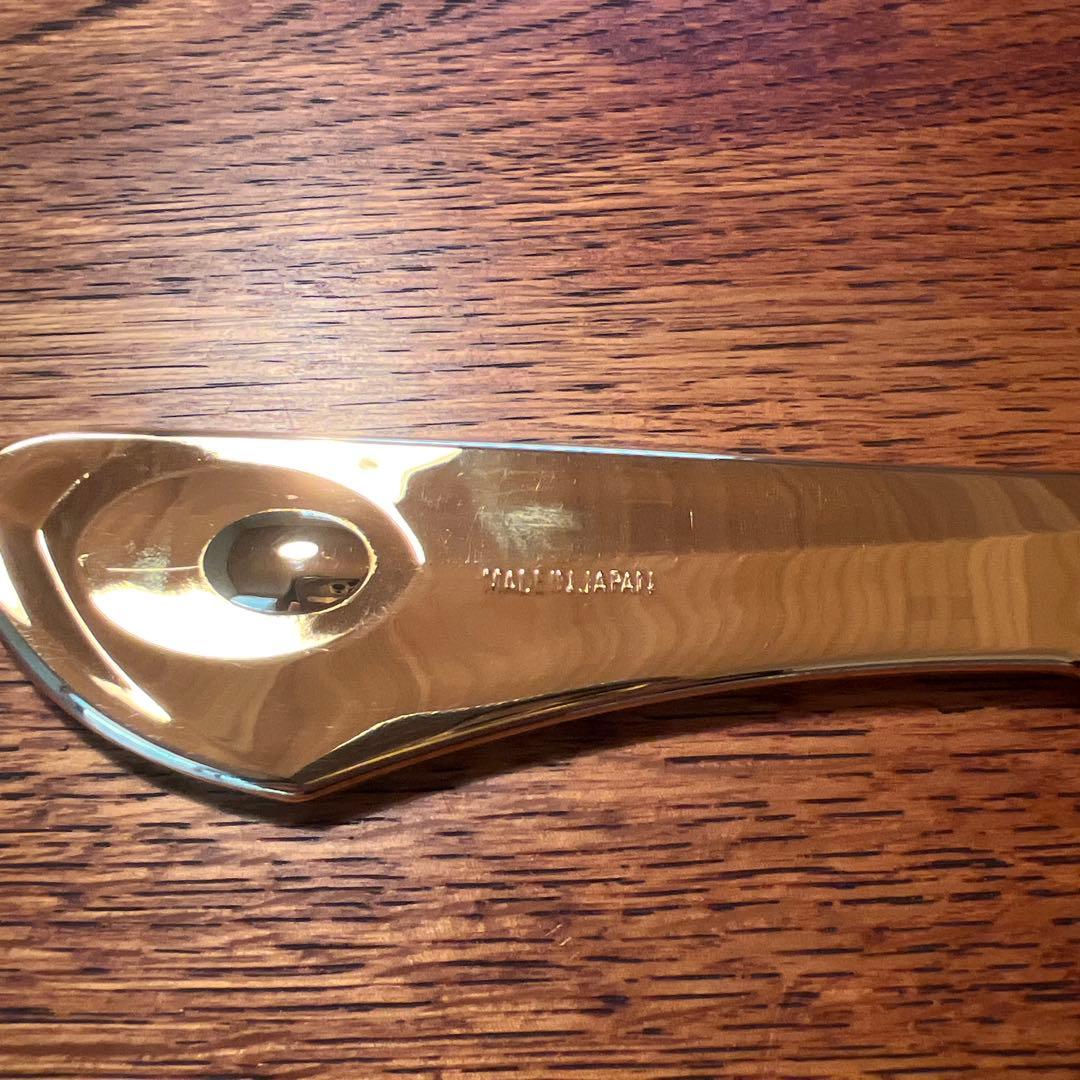 LOVE CHROME スカルプカッサゴールド