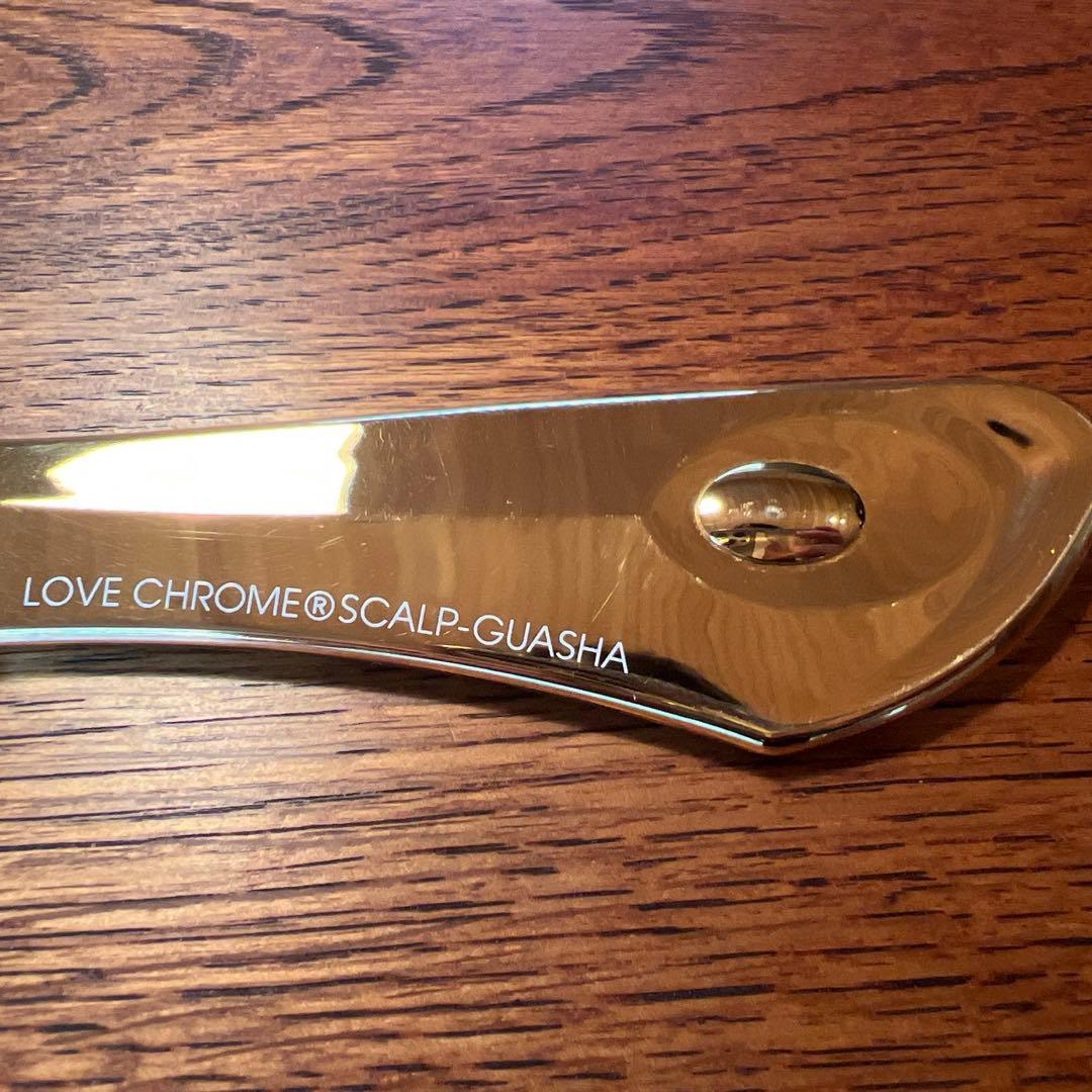 LOVE CHROME スカルプカッサゴールド