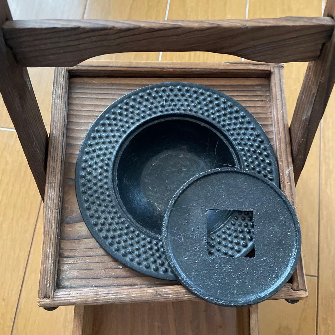 木製煙草盆　たばこぼん　灰皿【年代物】