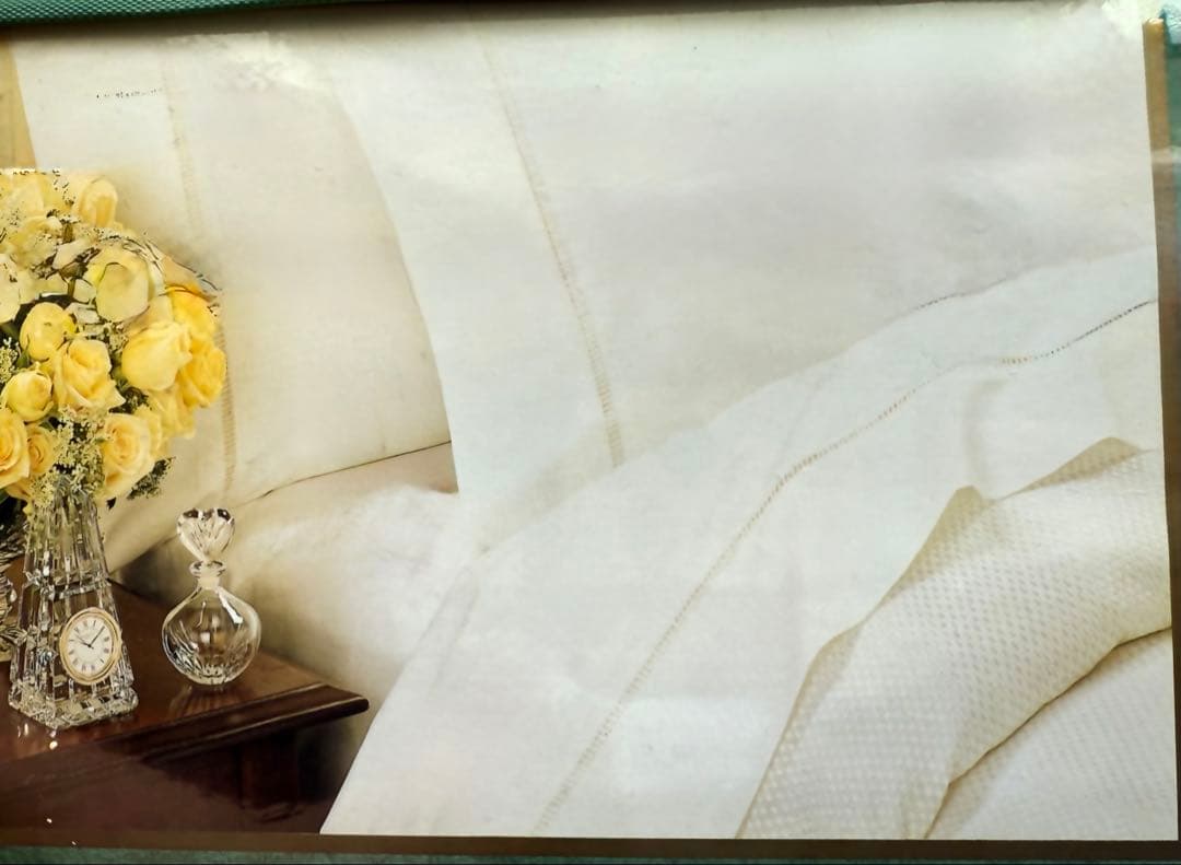 新品！上質な眠りを。米国 シーツ４点セット クイーン