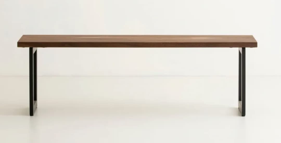 Knot｜Bench Walnut 　ベンチ ウォルナット