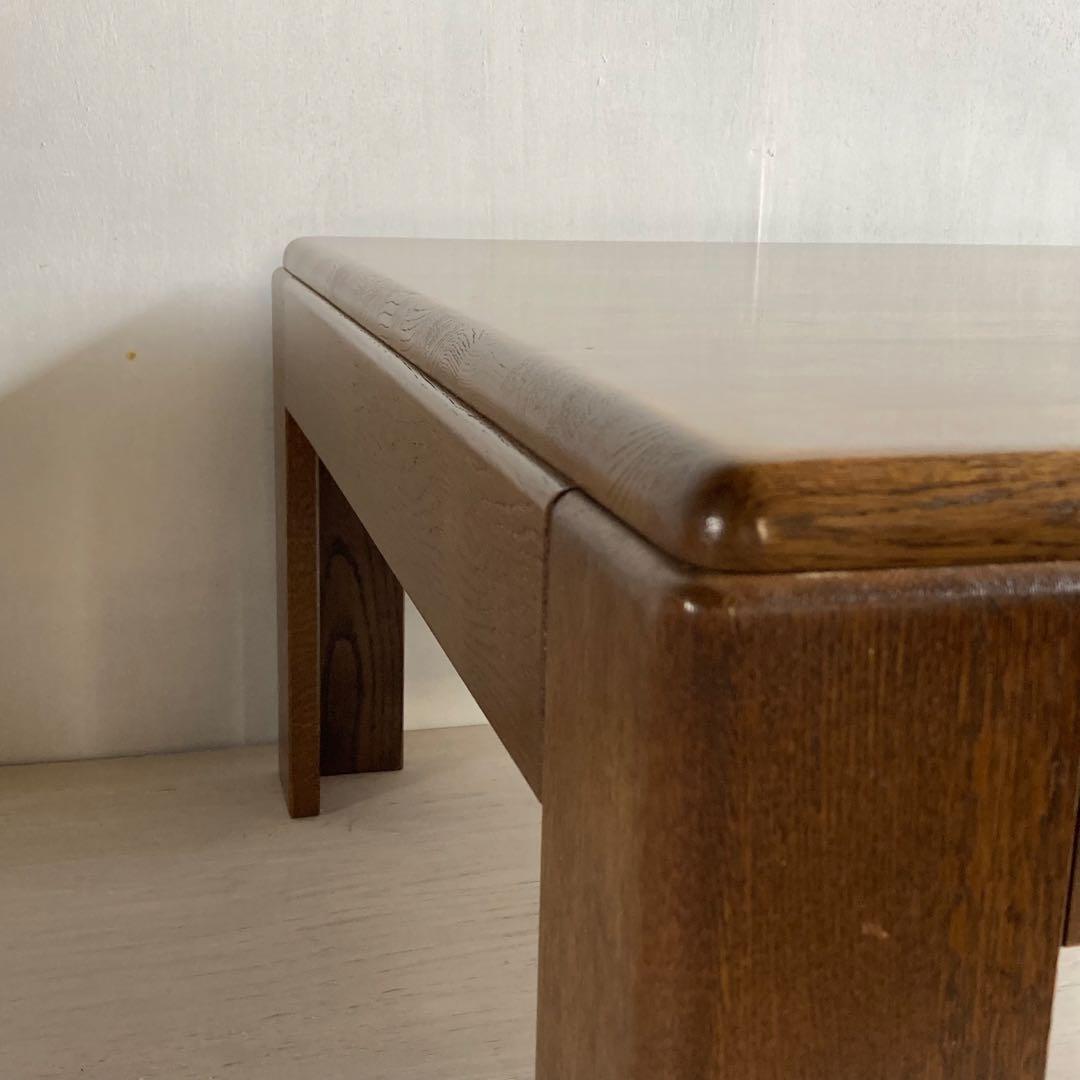 KOSUGA コスガ センターテーブル ナラ材 昭和レトロ 古家具