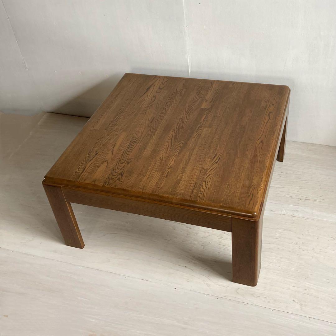 KOSUGA コスガ センターテーブル ナラ材 昭和レトロ 古家具