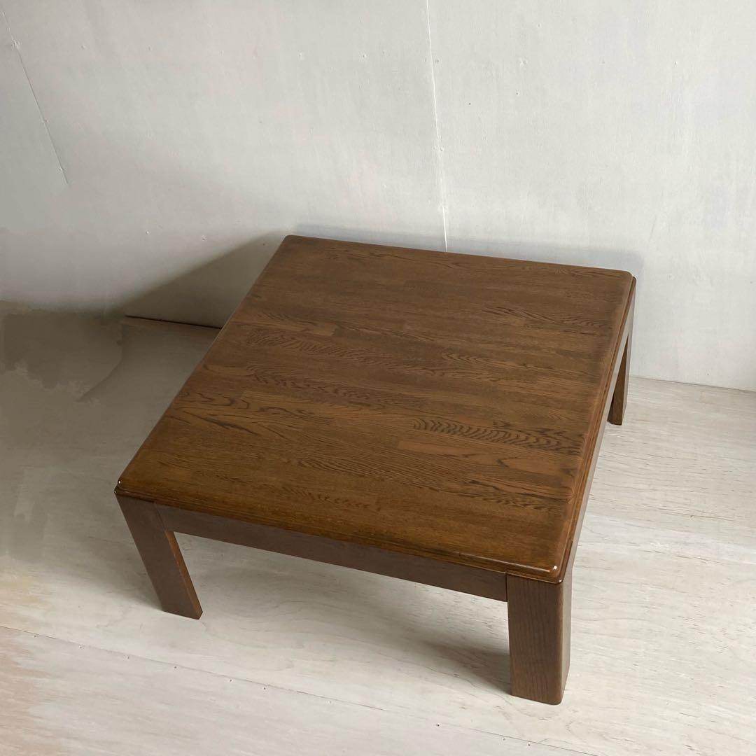 KOSUGA コスガ センターテーブル ナラ材 昭和レトロ 古家具