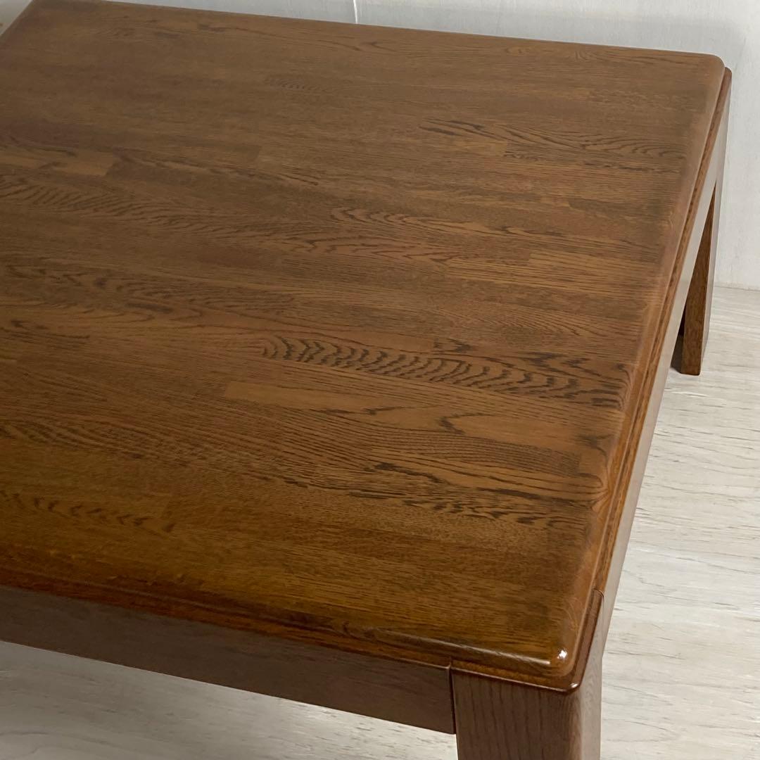 KOSUGA コスガ センターテーブル ナラ材 昭和レトロ 古家具