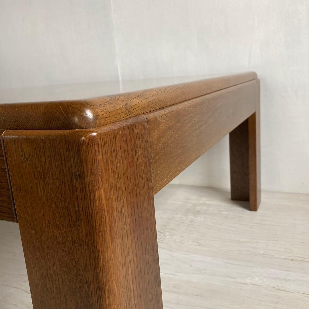 KOSUGA コスガ センターテーブル ナラ材 昭和レトロ 古家具