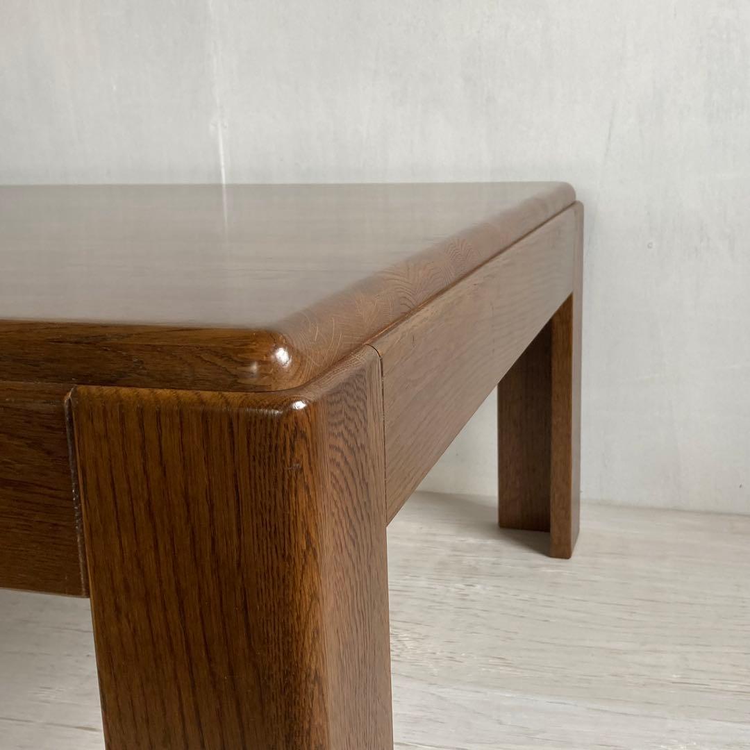 KOSUGA コスガ センターテーブル ナラ材 昭和レトロ 古家具