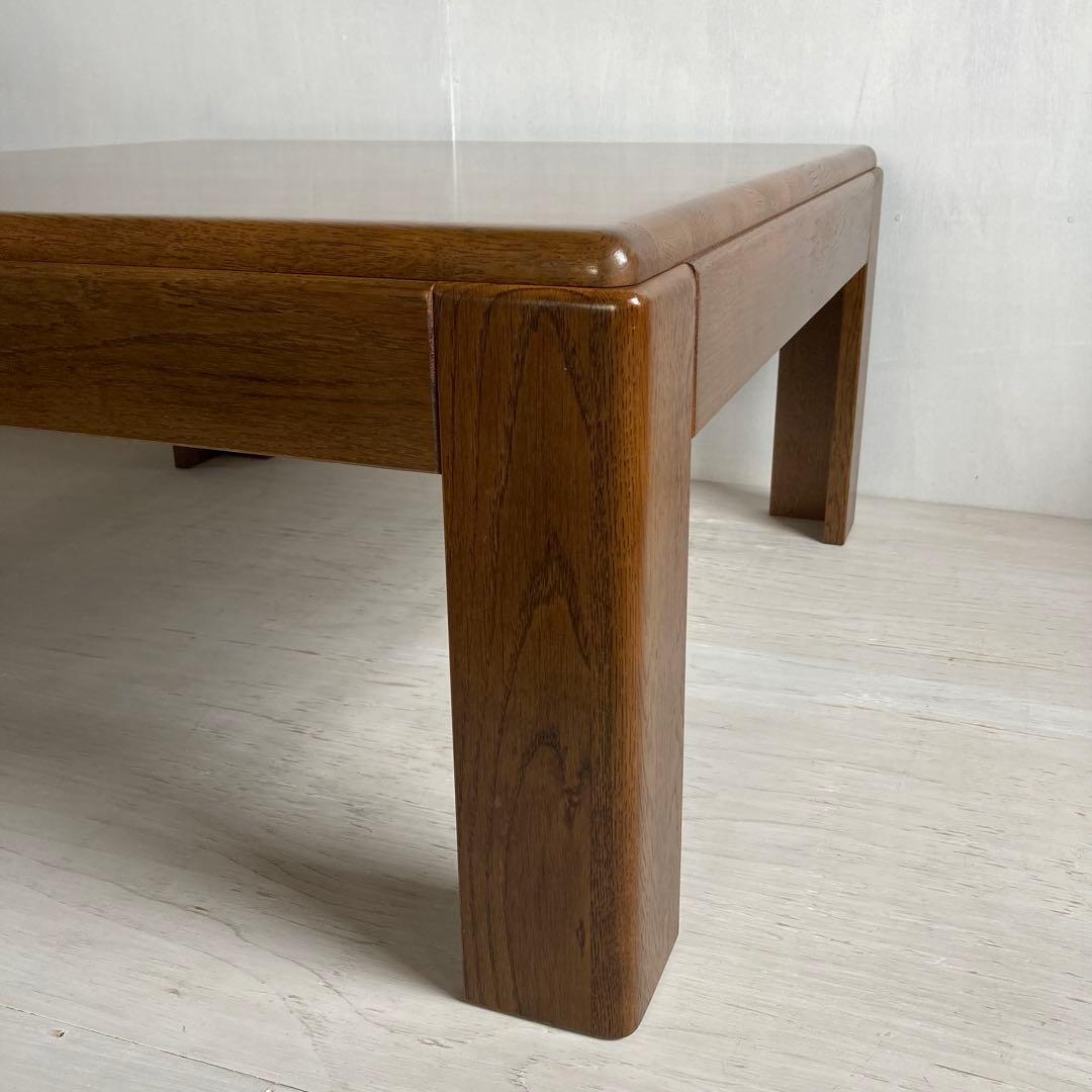 KOSUGA コスガ センターテーブル ナラ材 昭和レトロ 古家具