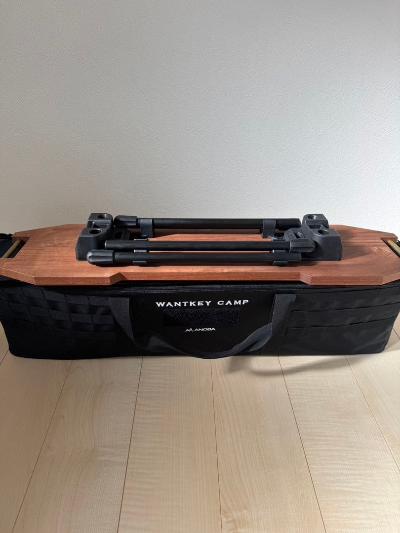 WANTKEY CAMP 折りたたみアウトドアテーブル 三点セット