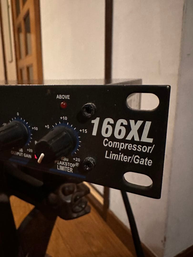 定番　dbx 166XL コンプレッサー／リミッター 美品