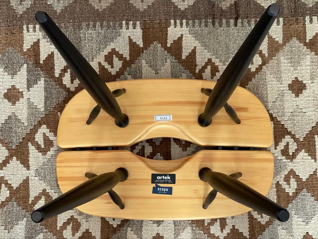 廃盤　Artek Pirkka Stool アルテック　ピルッカスツール44cm