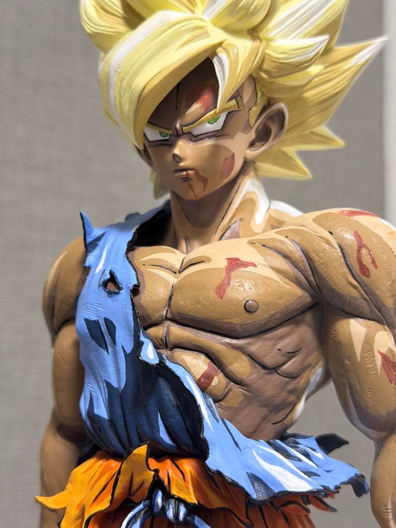 ドラゴンボールSMSP孫悟空のフルリペイントフィギュア　ドラゴンボール一番くじ