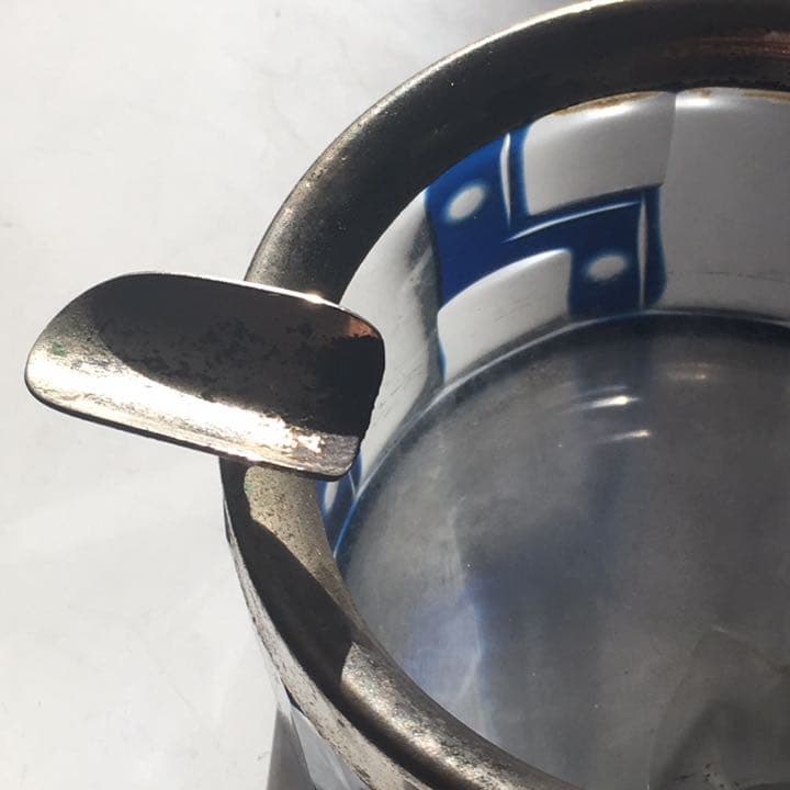 骨董 灰皿 切子 アッシュトレイ アンティーク インテリア