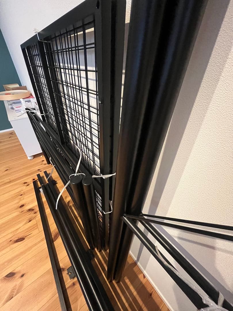 （香川県引き取り限定！！！）ブラック ロフトベッド ニトリ