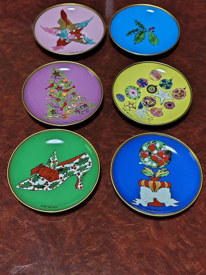 Tiffany & Co. アンディー・ウォーホルイラストプレートセット