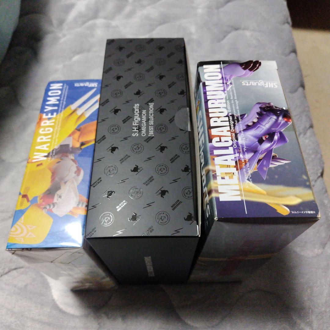 S.H.Figuartsウォーグレイモン・メタルガルルモン・オメガモン