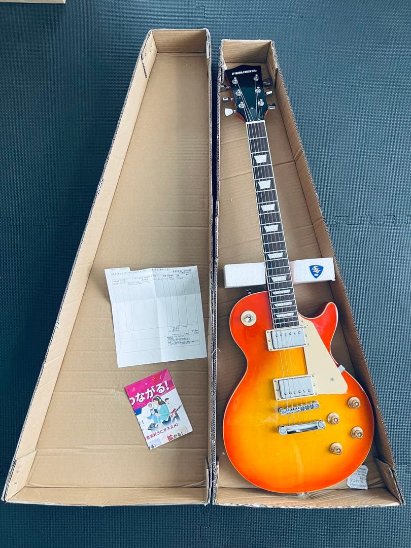 プレイテックレスポールLP400 ハニーバースト(初級者向け)