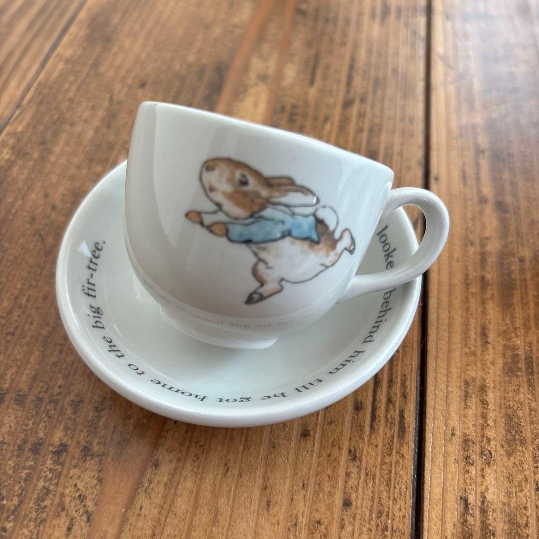  (ウェッジウッド) ミニチュアティーセット ピーターラビット