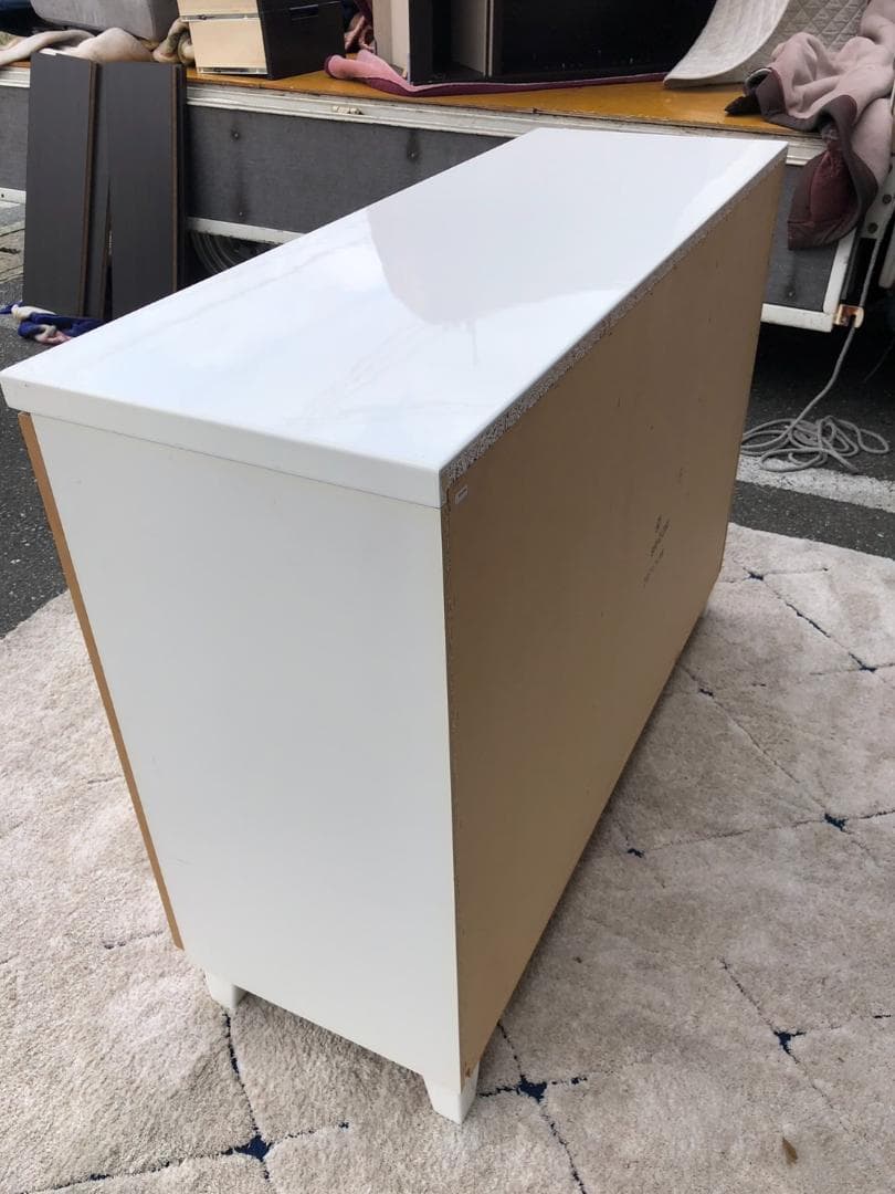 福岡市限定】キッチンキャビネット ニトリ 廃番 - メルカリ