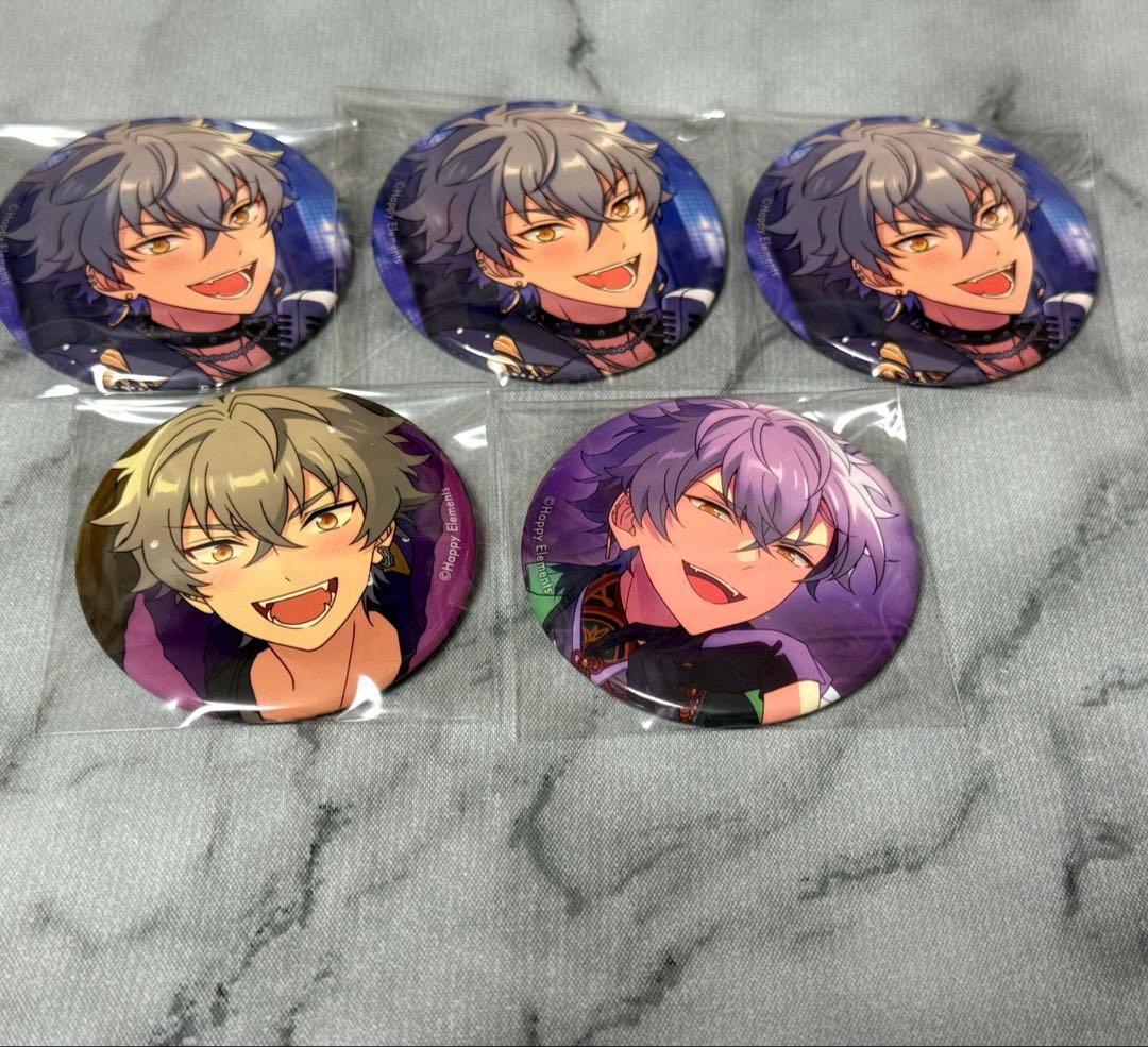 あんスタ 大神晃牙 缶バッジ 5点 - メルカリ