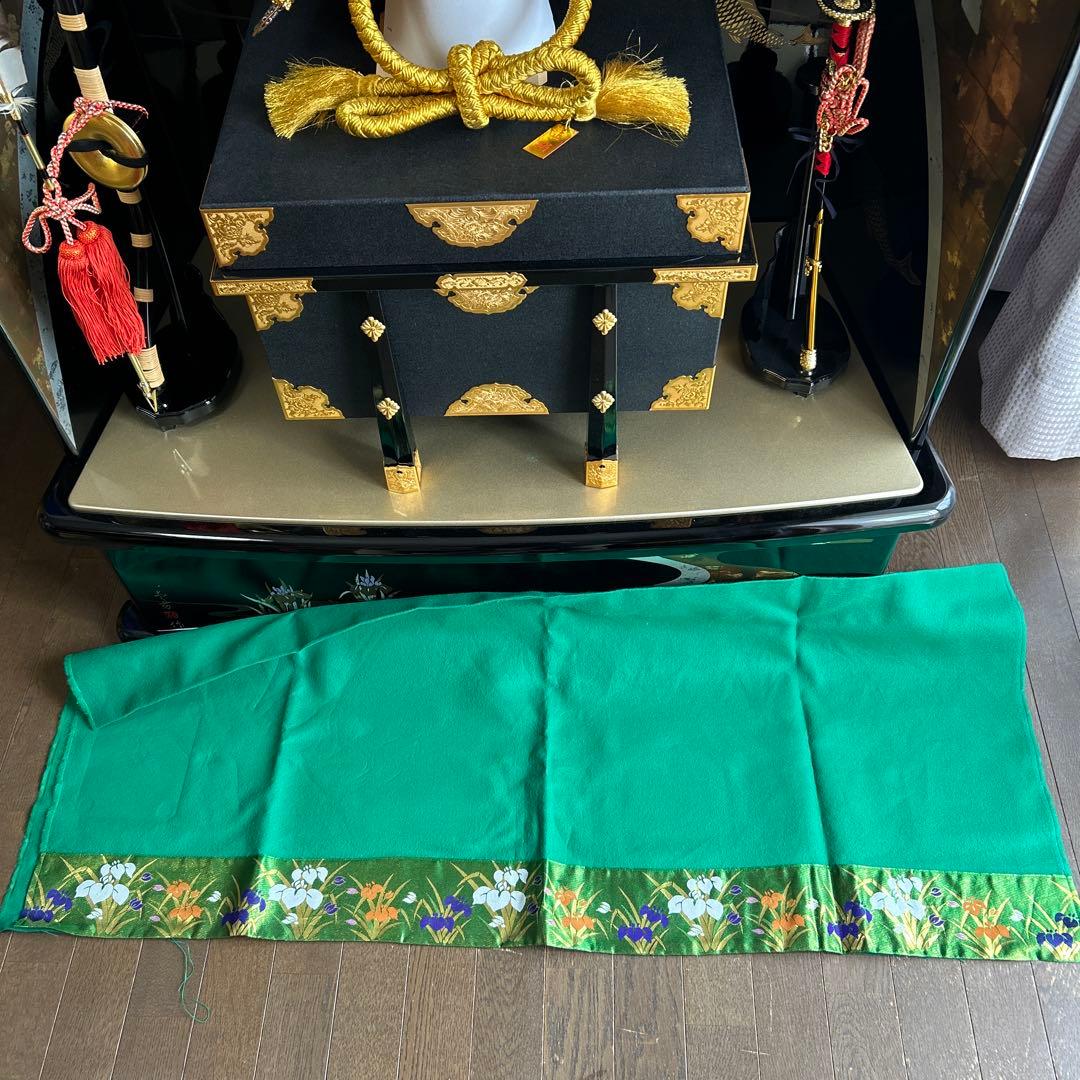 兜飾りセット　平安翠雲