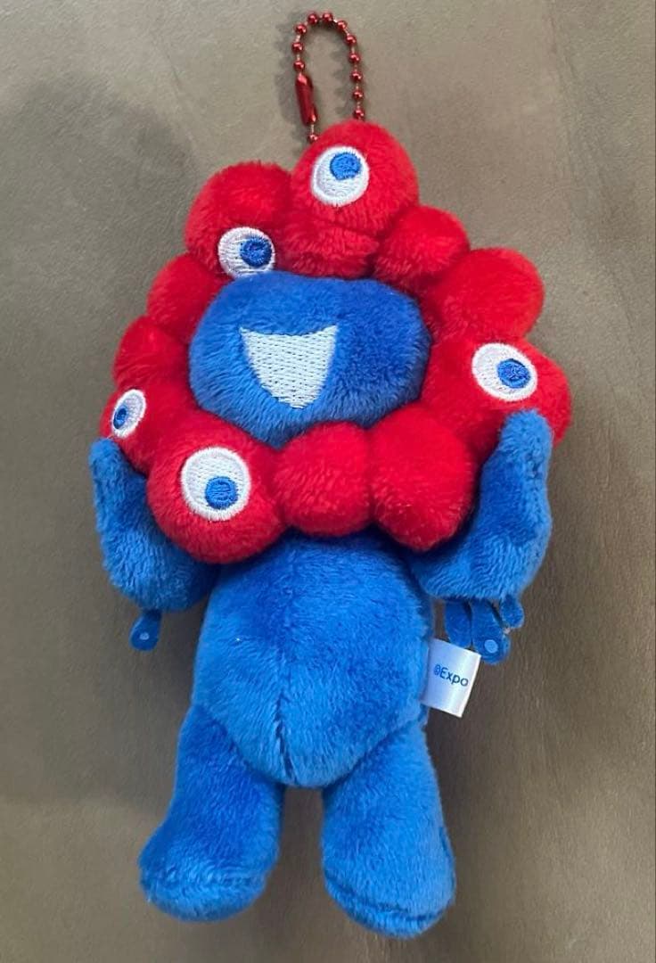 EXPO/万博キャラ】ぬいぐるみキーホルダー2体セット レア デザイン