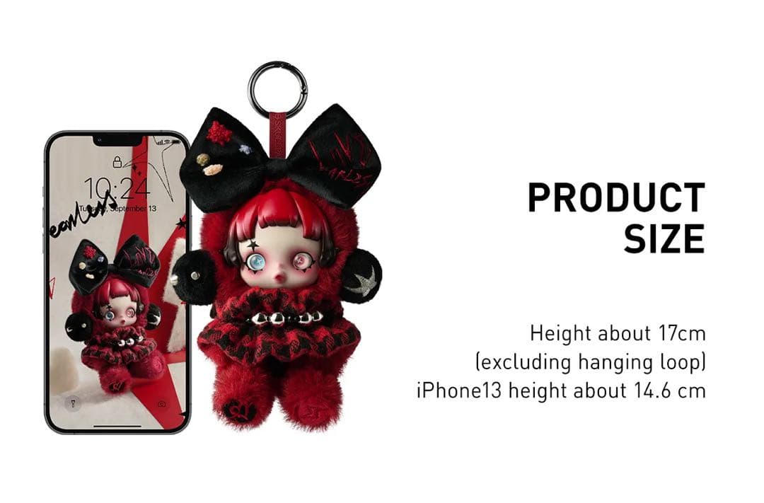 SKULLPANDA ヨーロッパ限定 スカルパンダぬいぐるみペンダント - メルカリ