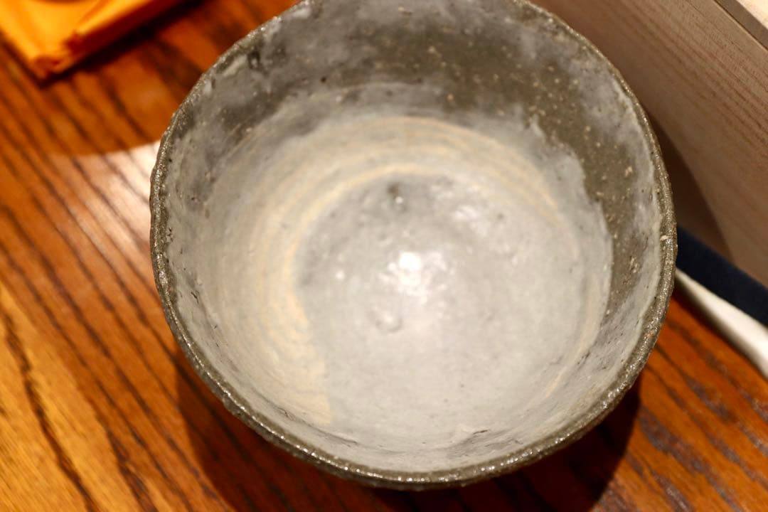 GMIO167○北村圭泉 圭泉窯 刷毛目茶碗 最高級 丹波焼 丹波篠山 陶磁器