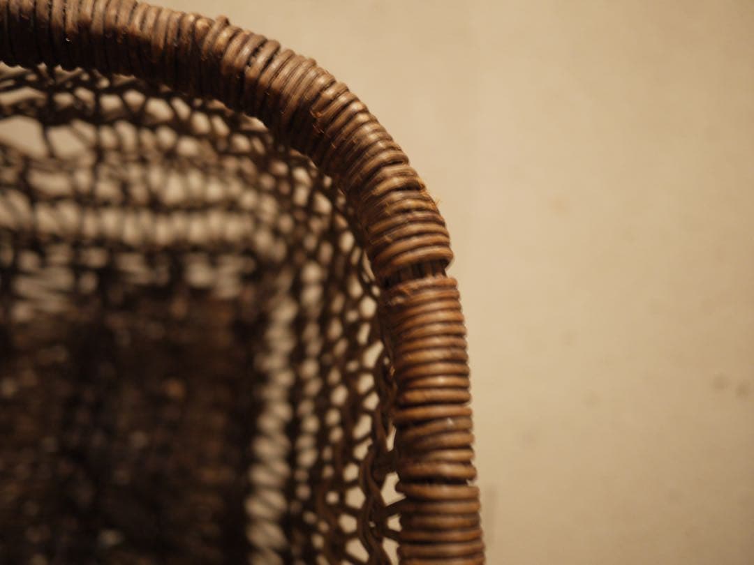 古道具 籠 民藝 ブロカント 襤褸 ヴィンテージ french 古道具坂田