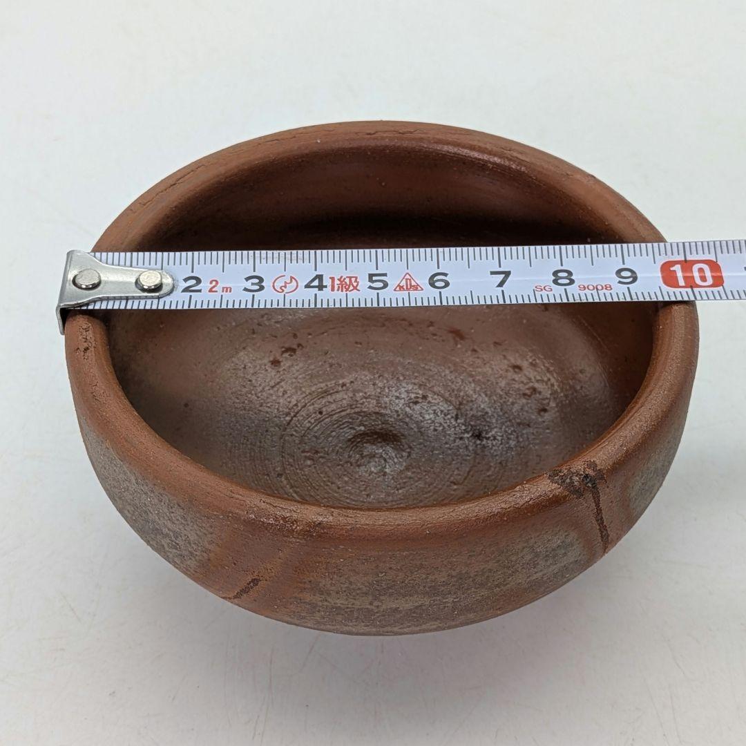 南燦窯 徳永修 備前焼 緋襷丸中鉢揃（小鉢6客） 共箱