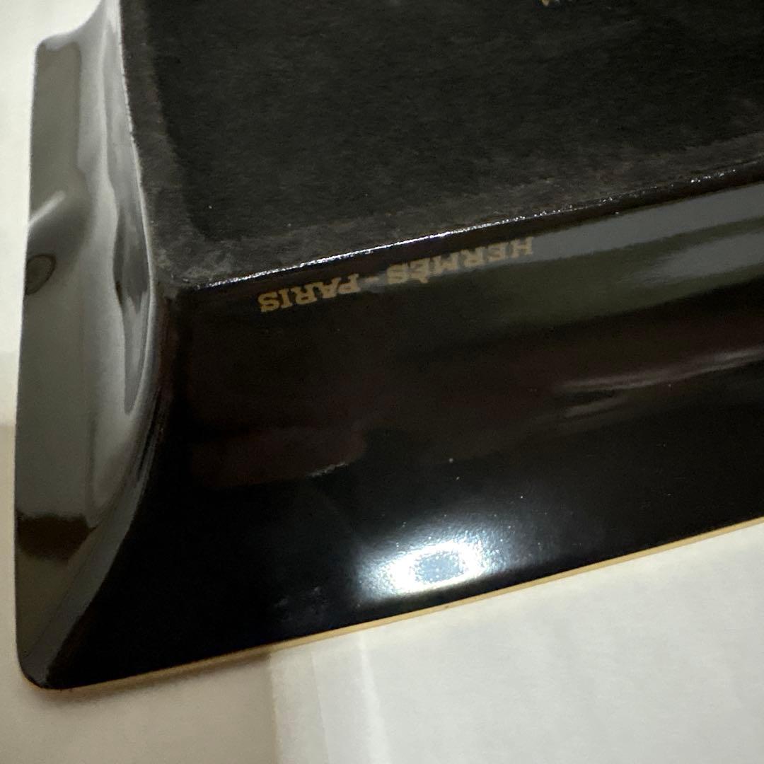 エルメス　HERMES アッシュトレイ　灰皿　皿　小物　扇子　陶器