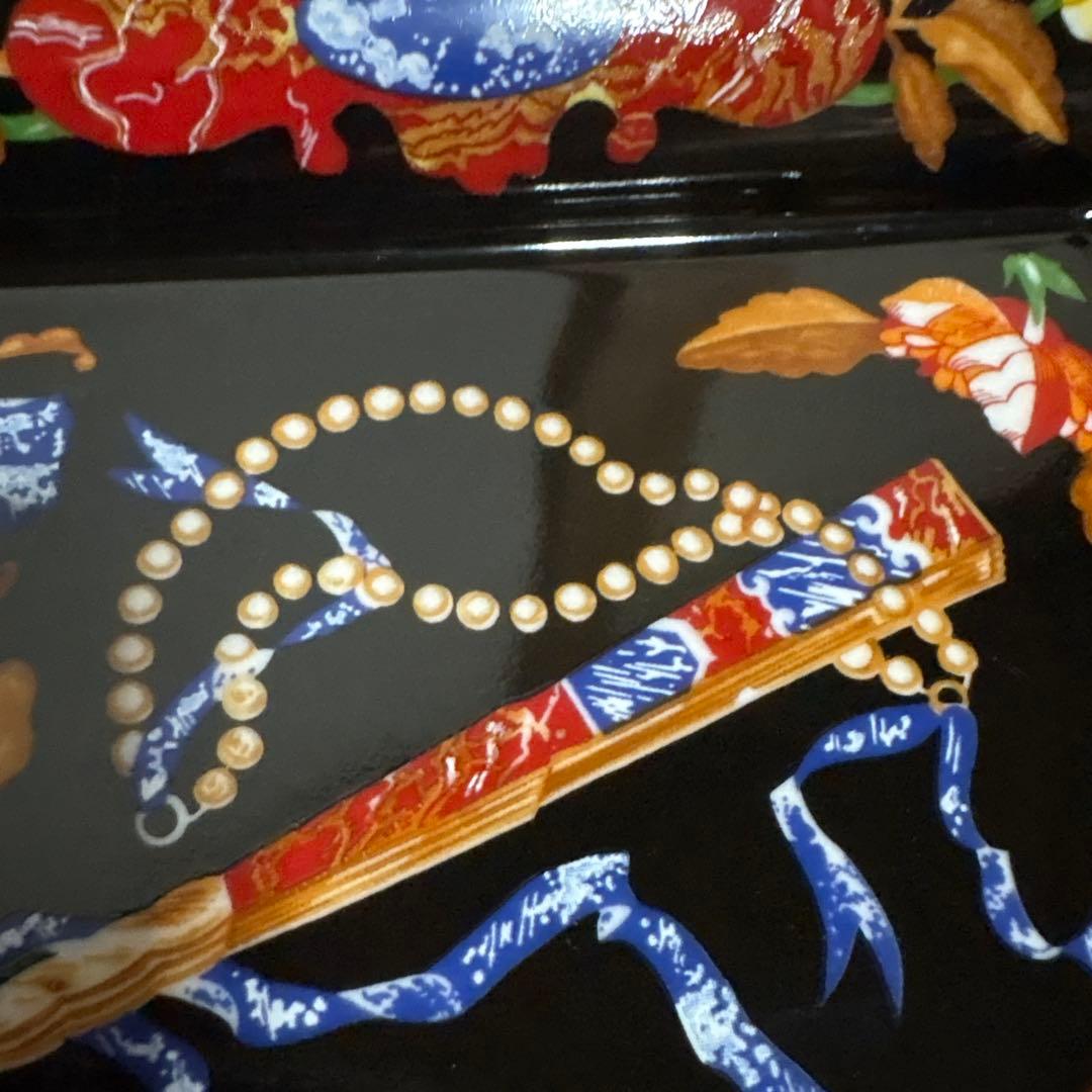 エルメス　HERMES アッシュトレイ　灰皿　皿　小物　扇子　陶器