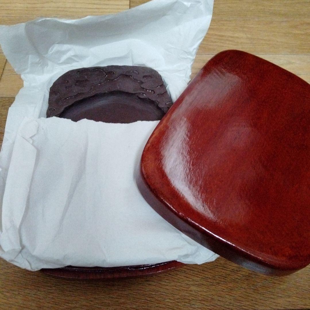 中国骨董【大型龍雲古端渓】旧蔵極品コレクション希少細工精密龍彫定価