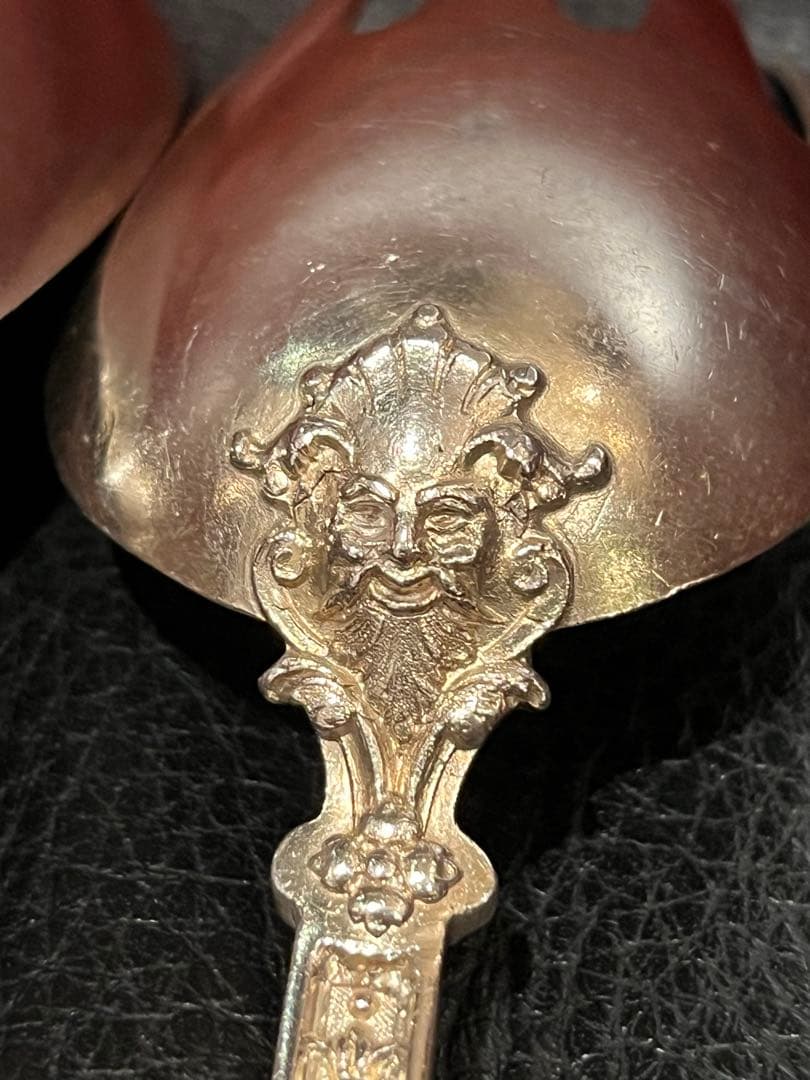 ピュイフォルカ　純銀製　950 最高峰　ビッグサーバー フランスアンティーク