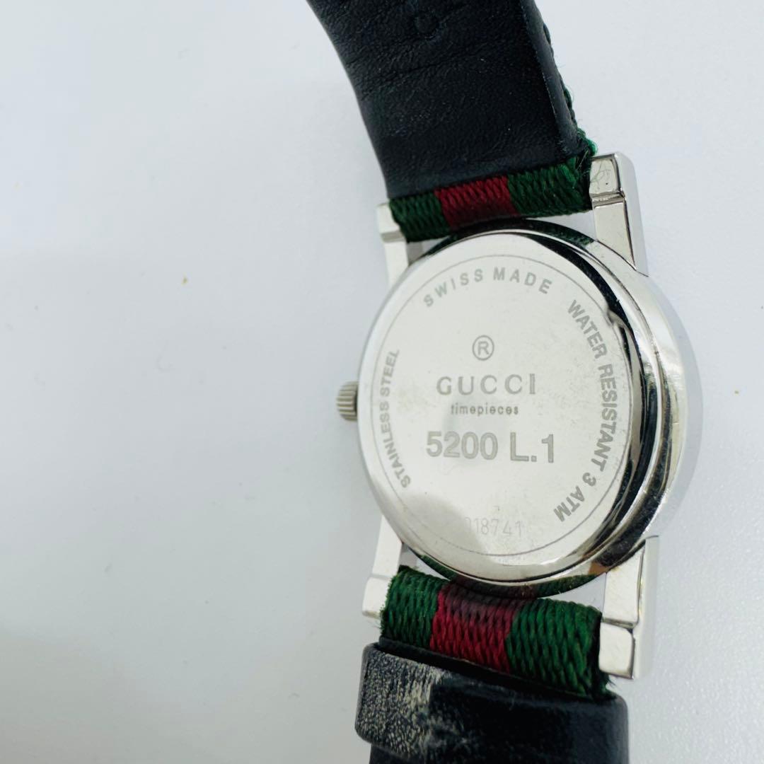 ✨GUCCI✨グッチ✨クォーツ✨シェリーライン✨5200L.1✨腕時計✨