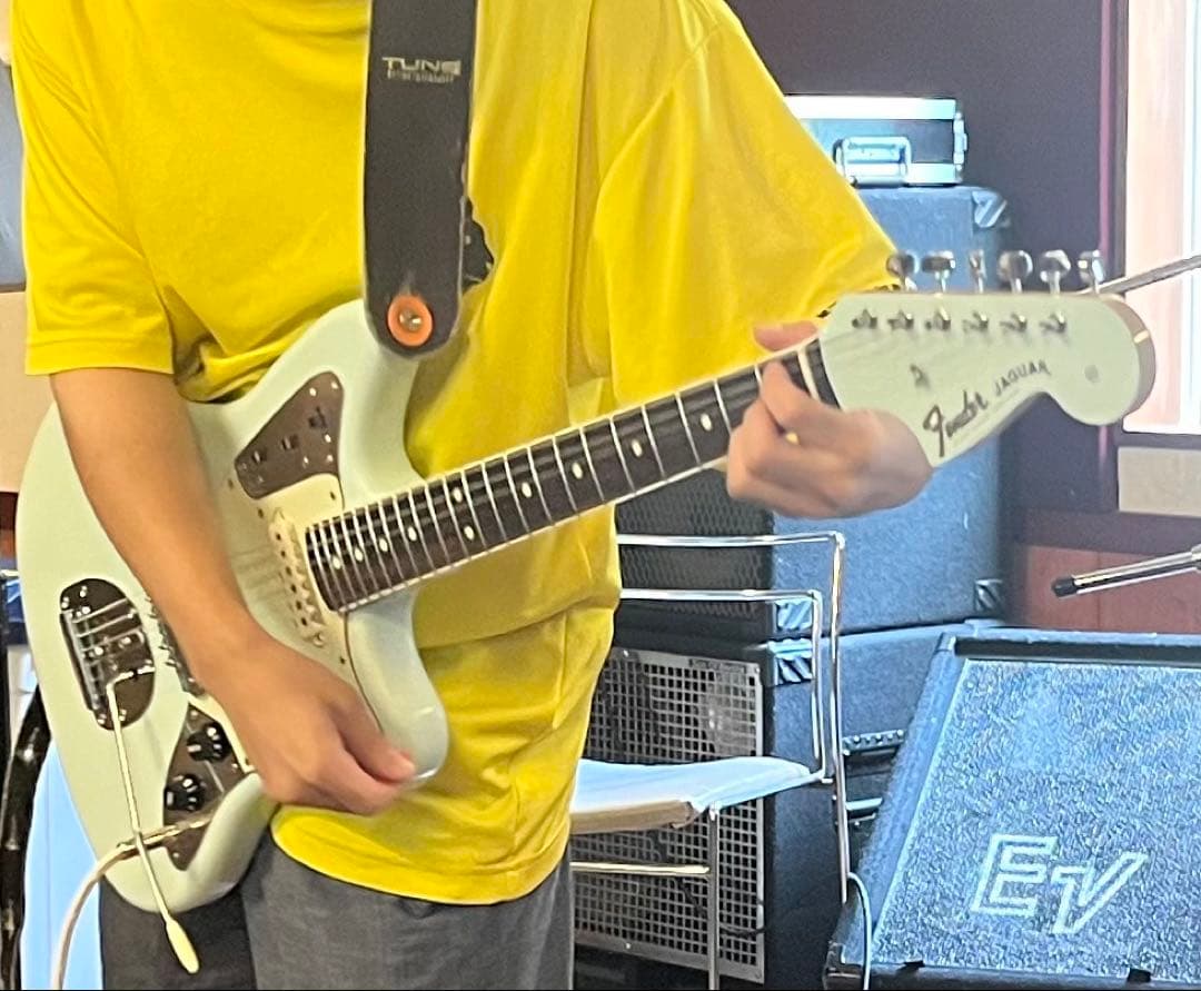 Fender MIJ Jaguar sonic blue MH - メルカリ