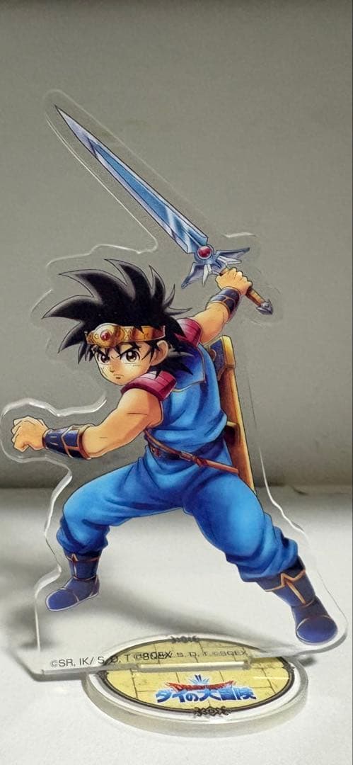 ドラゴンクエスト ダイの大冒険 描き下ろし アクリルスタンド セガ ラッキーくじ