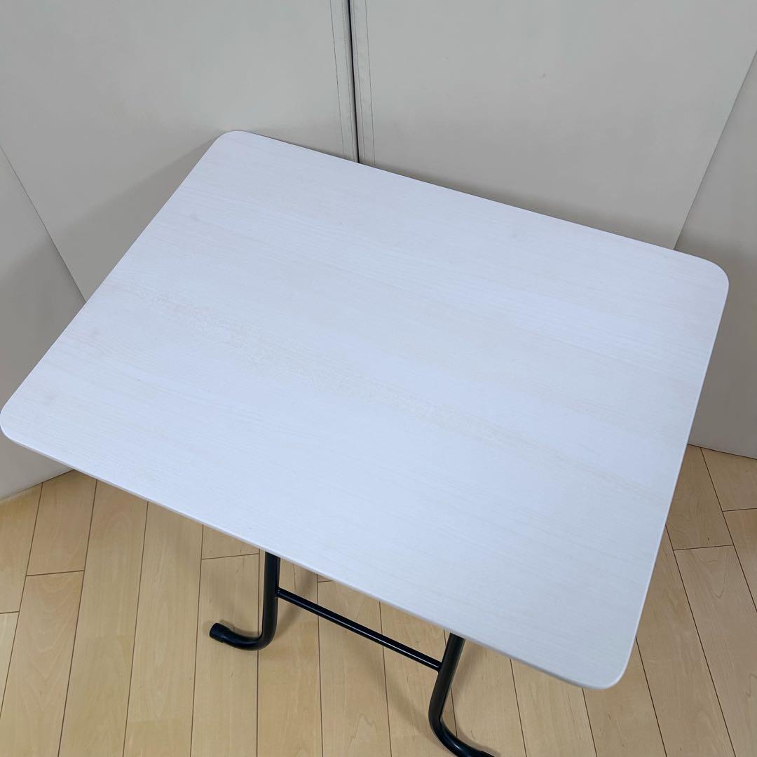 北欧　折りたたみテーブル　ホワイト　幅56 コーヒーテーブル　カフェテーブル