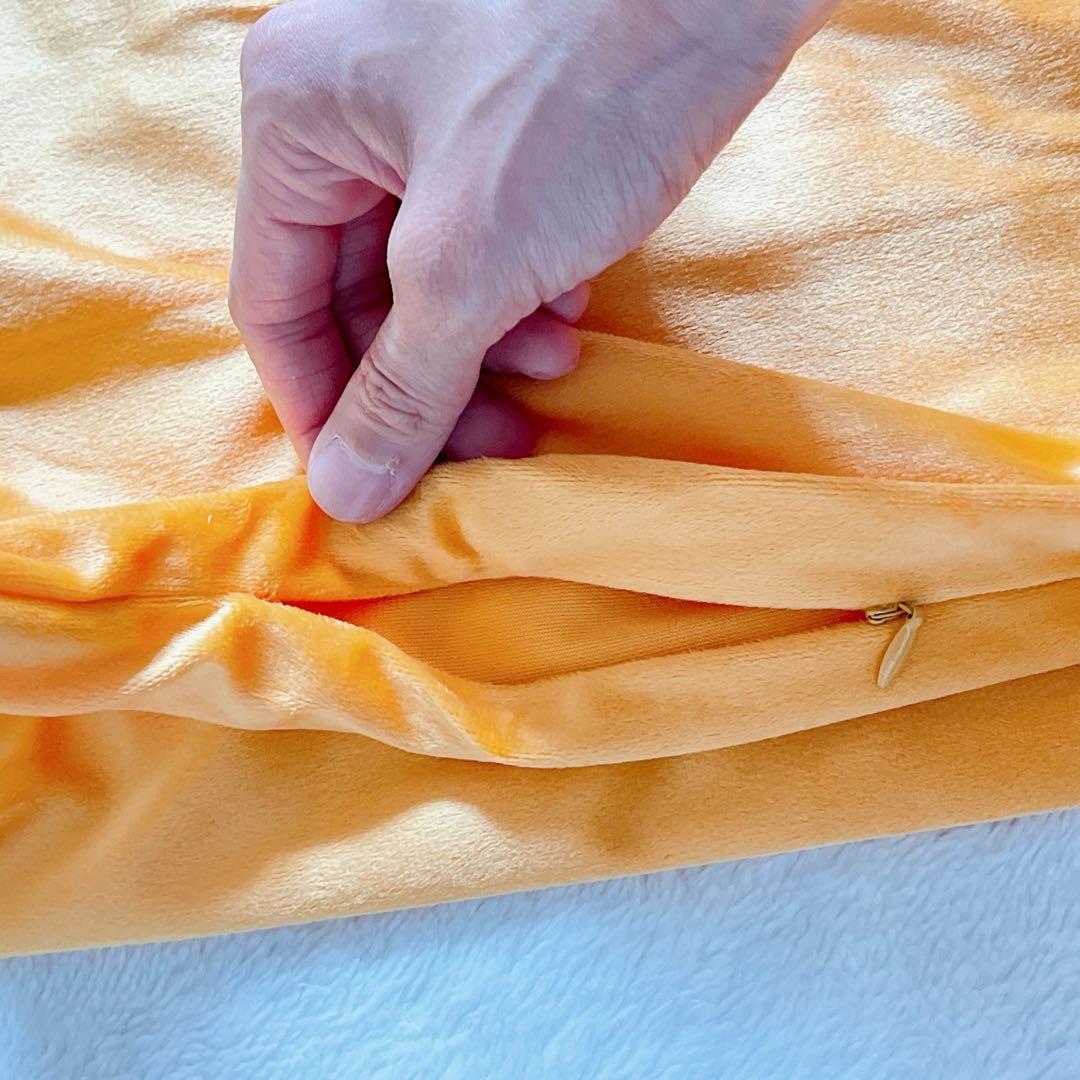 クッションカバー くっしょん ベルベット 無地 おしゃれ 北欧 正方形