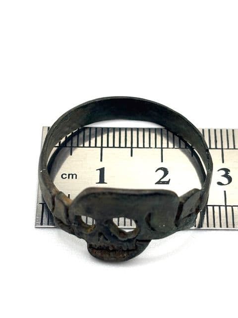 1914's☆ ドイツ帝国陸軍 ☆初期 Skull Ring☆部隊支給☆ WW1 - メルカリ