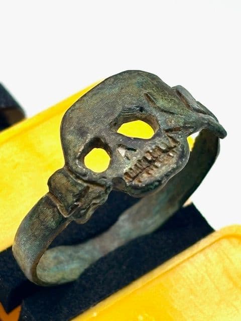 1914's☆ ドイツ帝国陸軍 ☆初期 Skull Ring☆部隊支給☆ WW1 - メルカリ