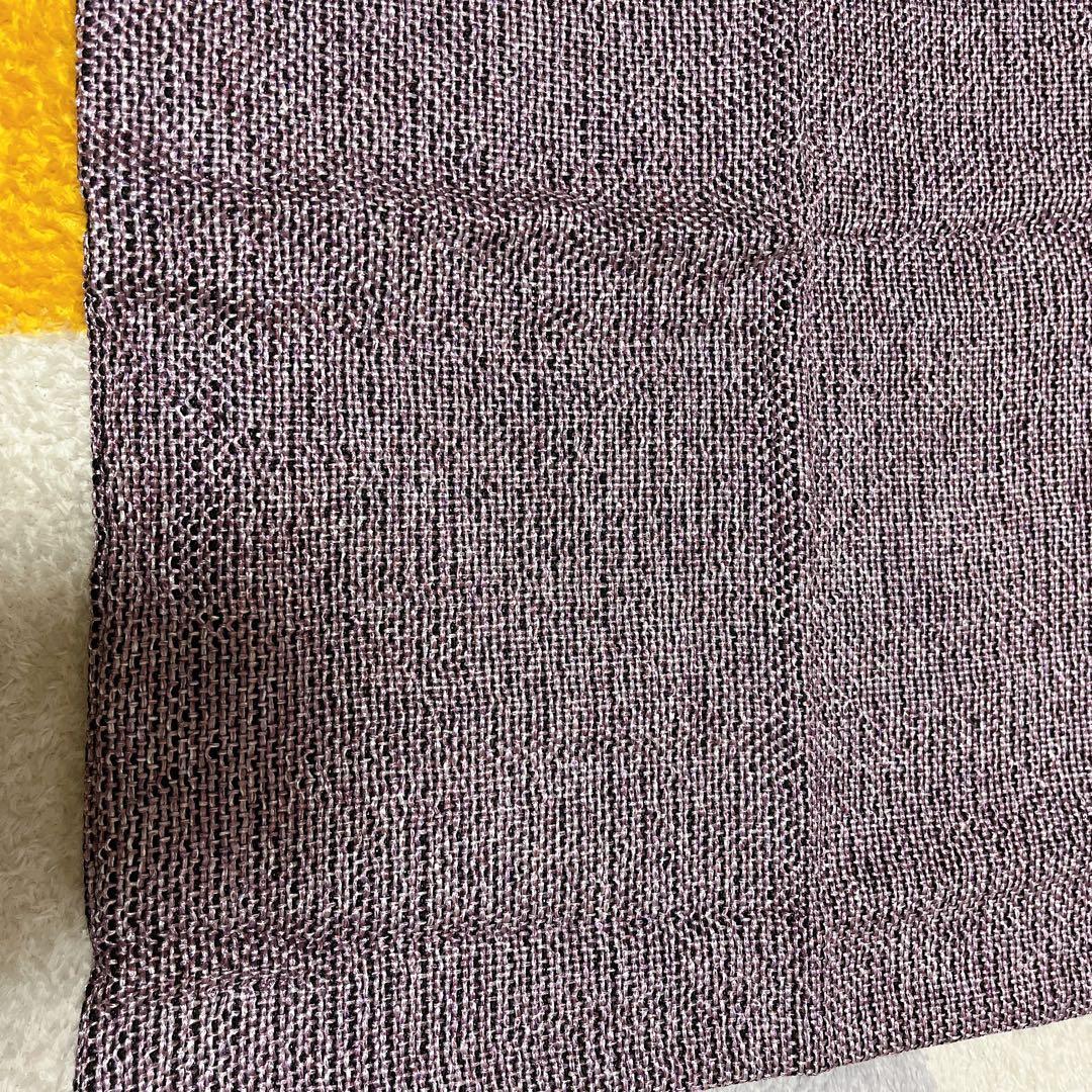 Khooti ポリジュートクッションカバー　パープル 長方形