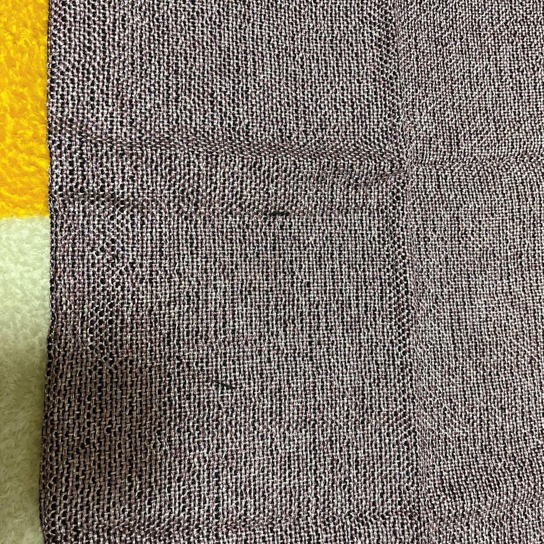 Khooti ポリジュートクッションカバー　パープル 長方形